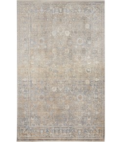 Nourison Lustrous Weave - Luw01 Ivory Blue Area Rug 5 ft. 3 X 7 ft. 9 Rectangle