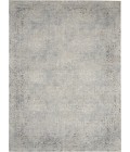 Nourison Rustic Textures Area Rug RUS09-Ivory/Light Blue
