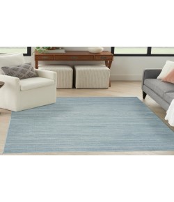 Nourison Washable Essentials Aqua WAE01 4 ft. X 6 ft. Rectangle Rug