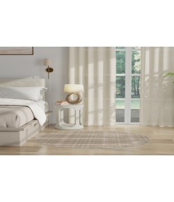 Nourison Grafix Taupe GRF03 5 ft. 3 in. Round Rug