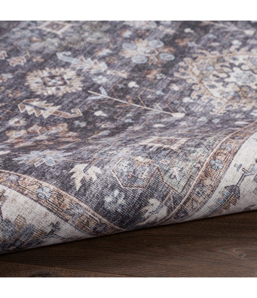 Nourison Fulton Area Rug FUL12 Charcoal