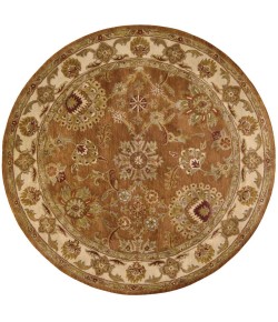 Nourison Jaipur - Ja13 Rust Area Rug 8 ft. X Round