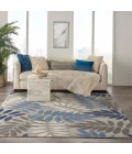 Nourison Aloha Area Rug ALH18-Grey/Blue