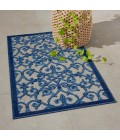 Nourison Aloha Area Rug ALH21-Grey/Blue