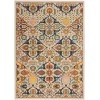 Nourison Allur - Alr03 Ivory Multicolor Area Rug 4 ft. X 6 ft. Rectangle
