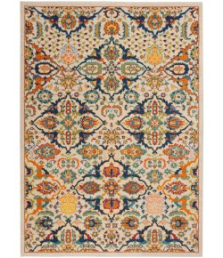 Nourison Allur - Alr03 Ivory Multicolor Area Rug 4 ft. X 6 ft. Rectangle