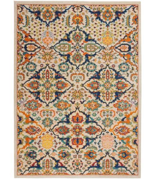 Nourison Allur Area Rug ALR03-Ivory Multicolor