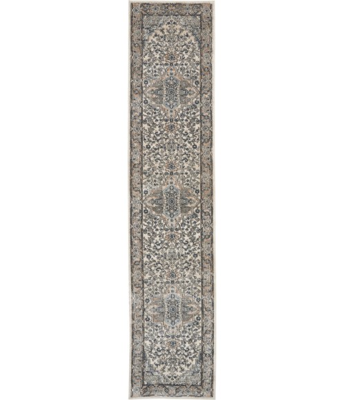 Nourison Quarry Ivory Grey QUA05 10 ft. Rect. Rug
