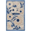 Nourison Aloha Blue Grey ALH33 2 ft. 8 in. X 4 ft. Rectangle Rug