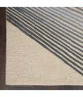 Nourison Symmetry Area Rug SMM06-Ivory/Grey