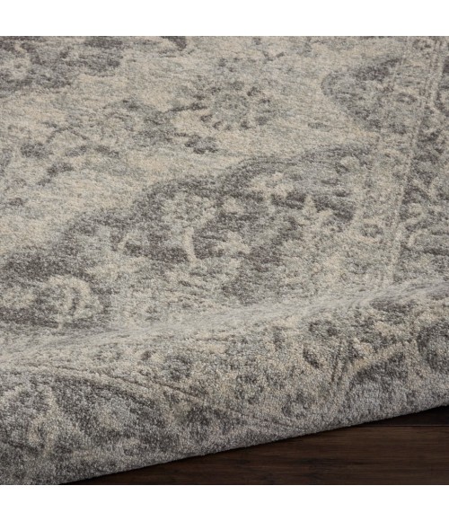 Nourison Tranquil Runner Area Rug TRA05-Ivory/Grey