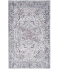 Nicole Curtis Machine Washable Series 1 Ivory Beige SR101 4 ft. X 6 ft. Rectangle Rug