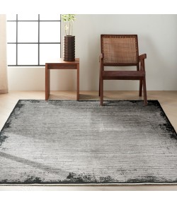 Calvin Klein Ck50 Balian - Ck51 Grey Black Area Rug 5 ft. 3 in. X 7 ft. 3 in. Rectangle