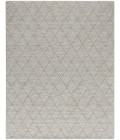 Nourison Wool Haven Grey WOH01 7 ft. 9 in. X 9 ft. 9 in. Rect. Rug