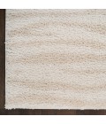 Nourison Home Modern Shag Ivory Beige MMD05 5 ft. 3 in. X 7 ft. Rectangle Rug