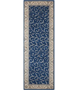 Nourison Somerset - St02 Navy Area Rug 2 ft. 3 X 8 ft. Rectangle