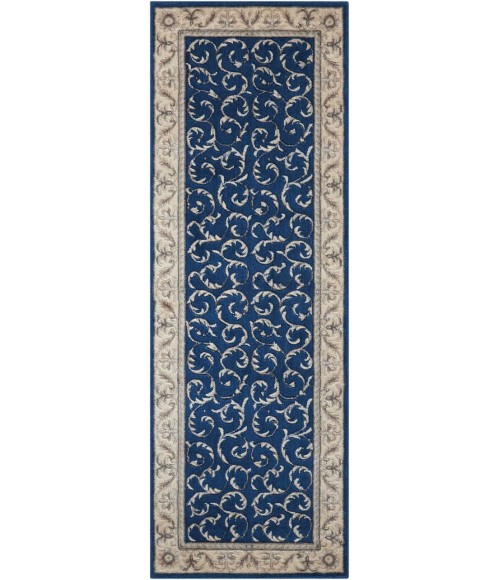Nourison Somerset Runner Area Rug ST02-Navy