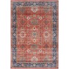 Nourison Fulton - Ful12 Rust Area Rug 5 ft. X 7 ft. Rectangle