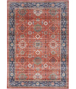 Nourison Fulton - Ful12 Rust Area Rug 5 ft. X 7 ft. Rectangle