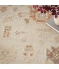 Nourison Whispers Cream WHP02 10 ft. X 14 ft. Rect. Rug