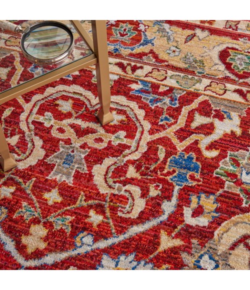 Nourison MAJESTIC Area Rug Nourison Majestic Area Rug MST04-Red