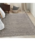 Nourison Shadows Charcoal Ivory SHW04 4 ft. X 6 ft. Rect. Rug