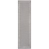 Nourison Essentials - Nre02 Grey Ivory Area Rug 2 ft. X 6 ft. Runner