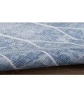 Nicole Curtis Machine Washable Series 1 Blue SR107 5 ft. 3 in. X 7 ft. 3 in. Rectangle Rug