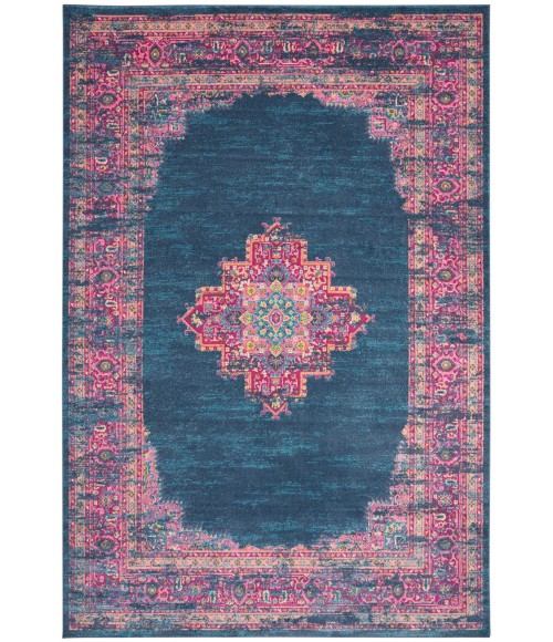Passion Area Rug Nourison Passion Area Rug PSN03 Blue 10' x 14'