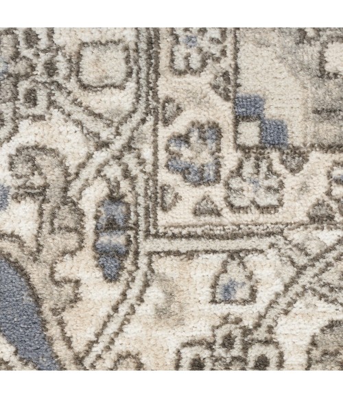 Nourison Quarry Blue QUA05 4 ft. X 6 ft. Rect. Rug