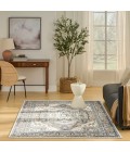 Nourison Quarry Ivory Taupe QUA18 4 ft. X 6 ft. Rect. Rug