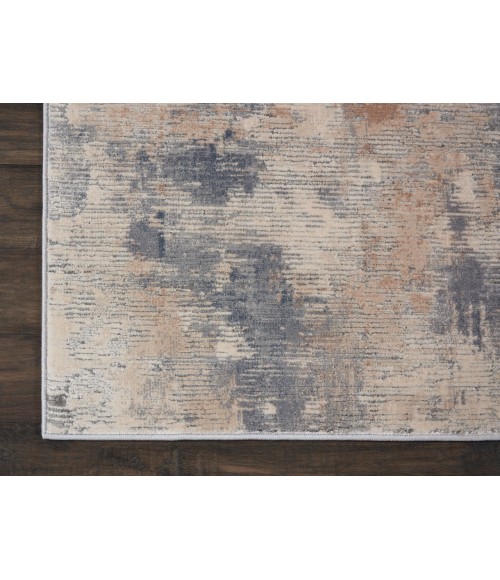 Nourison Rustic Textures Area Rug RUS05-Beige/Grey