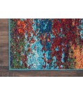 Nourison CELESTIAL Area Rug Nourison Celestial Runner Area Rug CES08-Atlantic