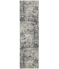 Nourison Quarry Ivory Grey QUA17 8 ft. Rect. Rug