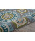 Nourison SUN N' SHADE Area Rug Waverly Sun N' Shade Square Area Rug SND16-Jade