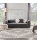 Nourison Elation Area Rug ETN08 Ivory Grey 7'10" x 9'10"
