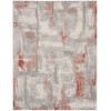Nourison Elation - Etn06 Grey Brick Area Rug 9 ft. X 12 ft. Rectangle