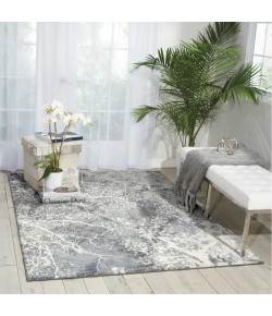 Nourison Maxell - Mae11 Grey Area Rug 9 ft. 3 X 12 ft. 9 Rectangle