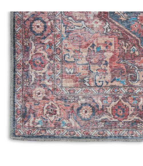 Nicole Curtis Machine Washable Series 1 Area Rug SR101 Multicolor 2' x 4'
