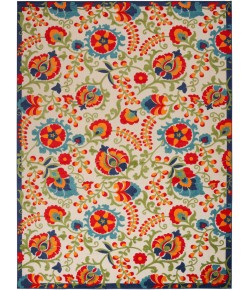 Nourison Aloha - Alh17 Multicolor Area Rug 12 ft. X 15 ft. Rectangle