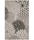 Nourison Aloha Silver Grey ALH05 9 ft. X 12 ft. Rectangle Rug