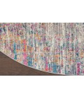 Nourison Passion Ivory Multicolor PSN36 10 ft. Round Rug