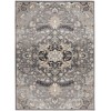 Nourison Elation - Etn09 Grey Area Rug 4 ft. X 6 ft. Rectangle