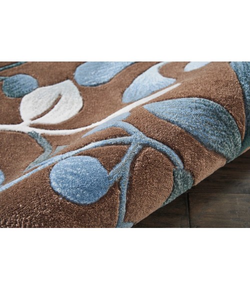 Nourison CONTOUR Area Rug Nourison Contour Runner Area Rug CON02-Mocha