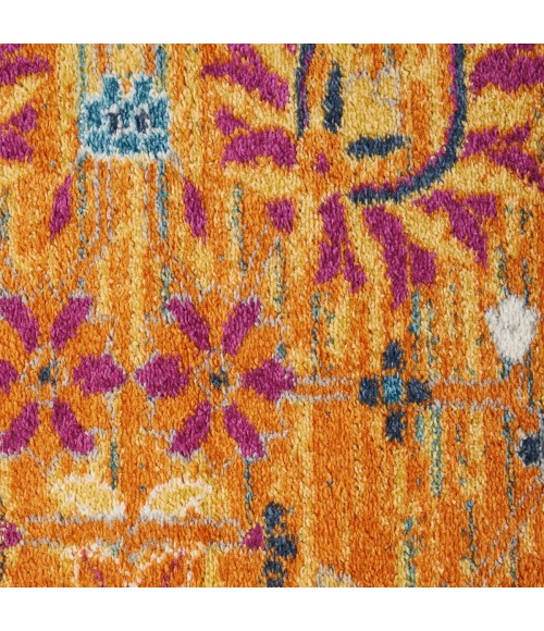 Nourison Passion Area Rug PSN01 Sunburst 2'2" x 10'