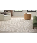 Nourison Jubilant Ivory Beige JUB09 5 ft. 3 in. X 7 ft. 3 in. Rectangle Rug