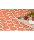Nourison Reversible Indoor Outdoor Coral Rug RVB01 9 ft. X 12 ft. Rectangle - Rugs Town Nourison Reversible Indoor Outdoor Coral RVB01 9 ft. X 12 ft. Rectangle Rug