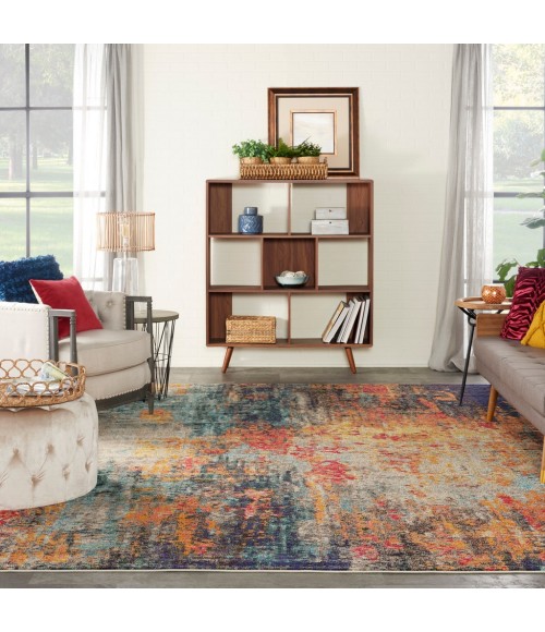 Nourison Celestial Area Rug CES15-Multicolor