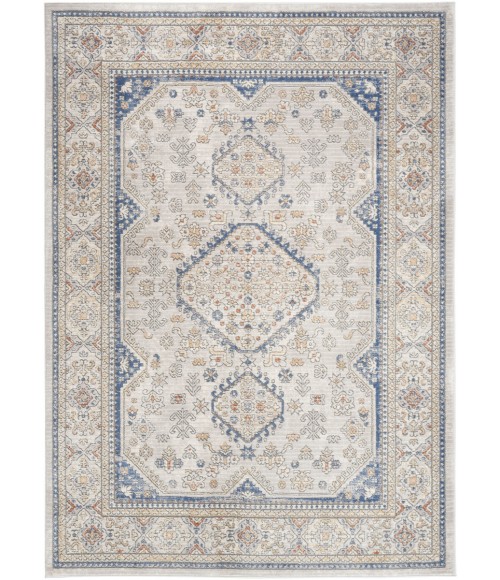 Nicole Curtis Series 4 Area Rug SR403 Grey/Blue
