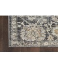Nourison Oushak Home Charcoal OUS01 2 ft. 3 in. X 7 ft. 6 in. Rectangle Rug